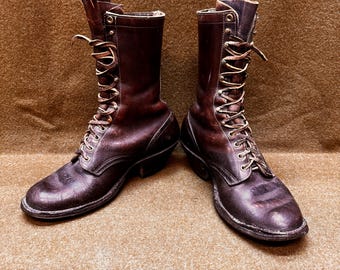 Vtg White's Spokane Washington Handmade Packer's Work Outdoor