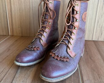 Justin boots with laces 2025