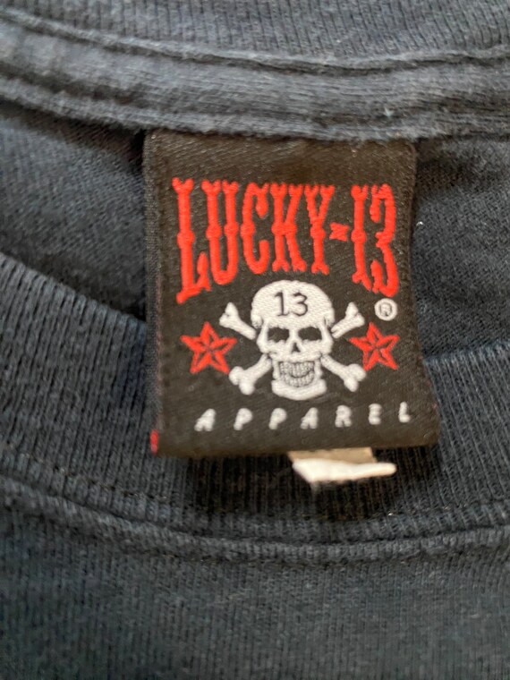 Rat Rod Hot Rod Rockabilly Lucky 13 black t-shirt… - image 6