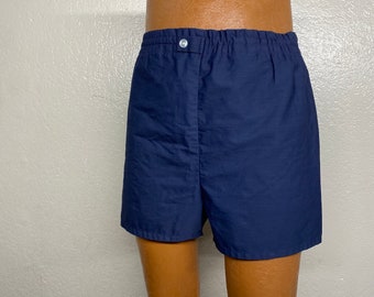 VTG Florida Sunwear blue swim shorts trunks pants size medium.