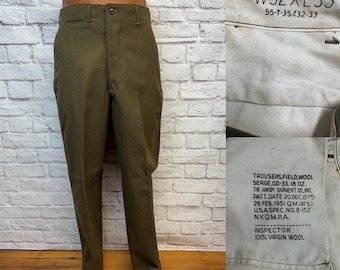 XL / 39 to 43 Waist 50s US Army M-51 Cargo Pants / Field Trousers
