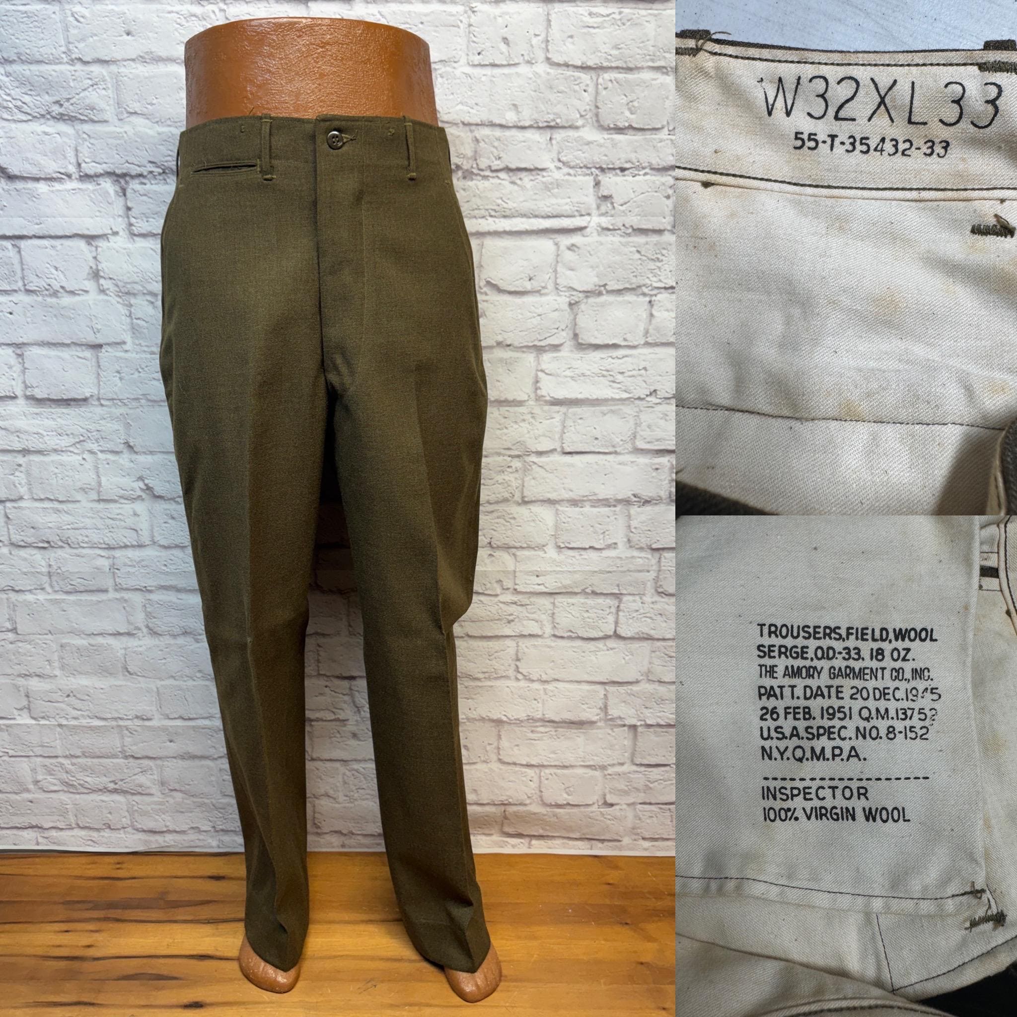 Us Army M 1951 Wool Pants - Etsy