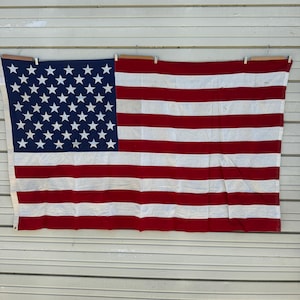 ヴィンテージ USA製 VALLEY FORGE FLAG 星条旗 50スター Vintage Valley Forge Co 50 Star Large 105