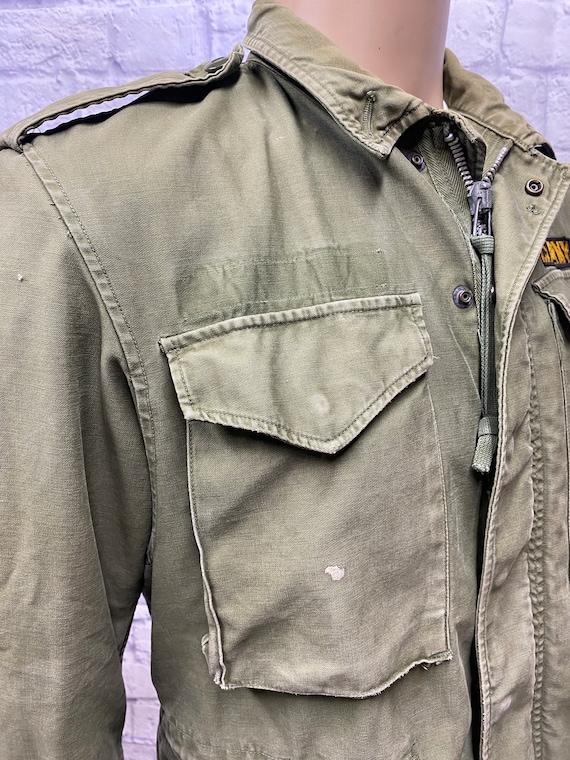 1951's Korean war M51 field jacket US Army fatigue u… Gem