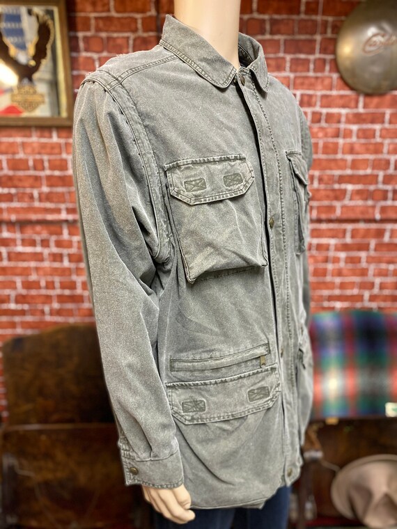 Eddie Bauer chore coat sleeve detachable jacket s… - image 2