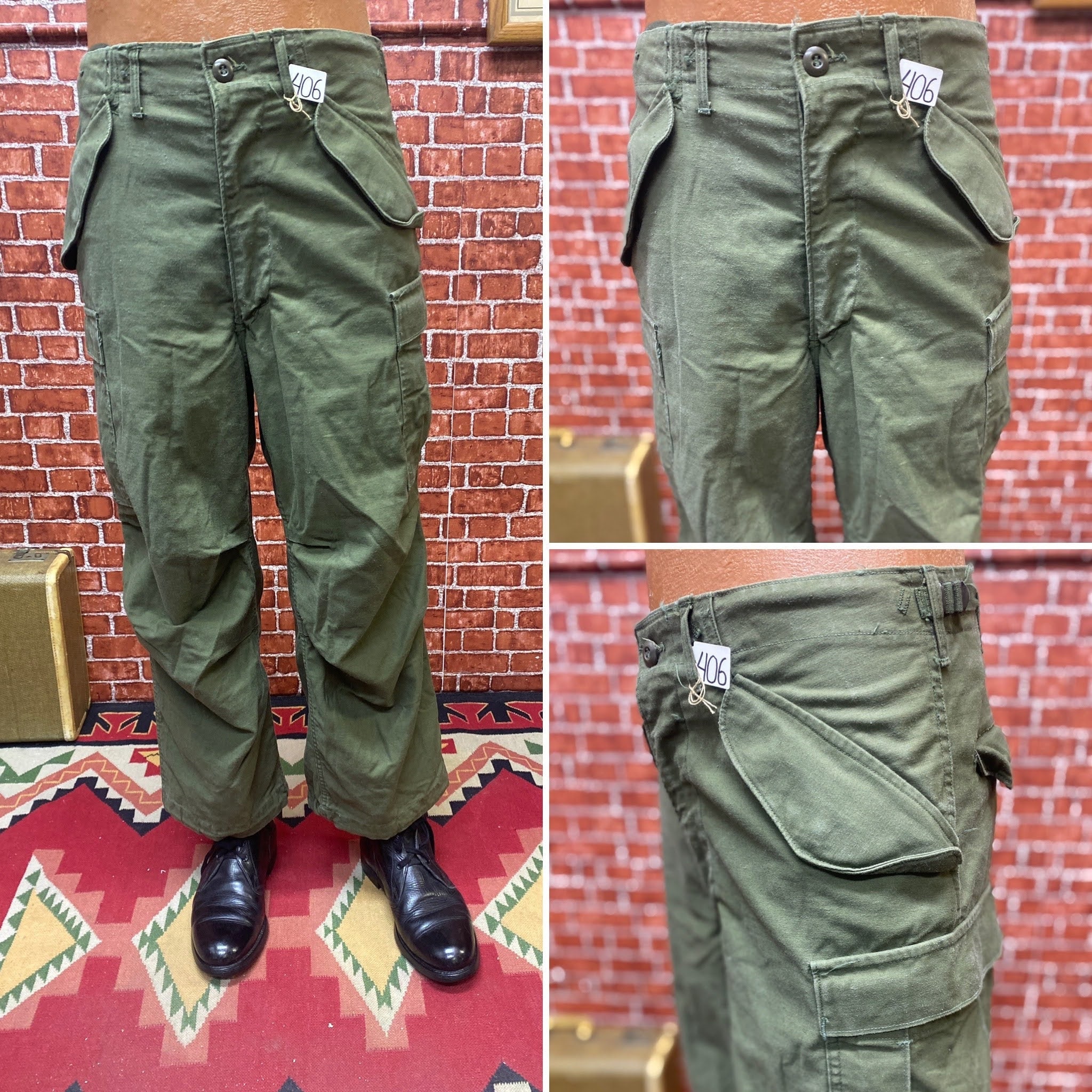 New Mens Army Style VIETNAM Combat Cargo pants Trousers OLIVE STONEWASHED New Mens Army Style VIETNAM Combat Cargo pants Trousers OLIVE STONEWASHED