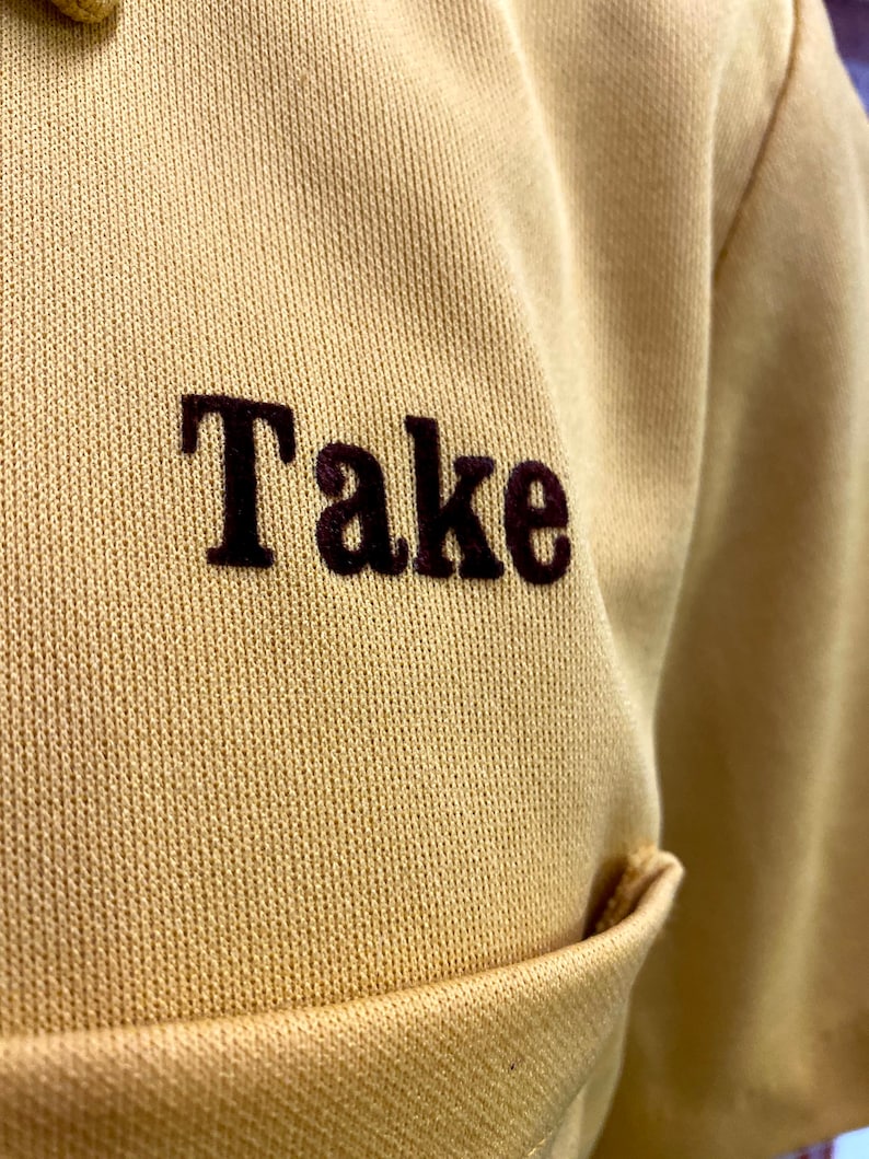 Mr. Morts Bowling Apparel California mustard bowling knit