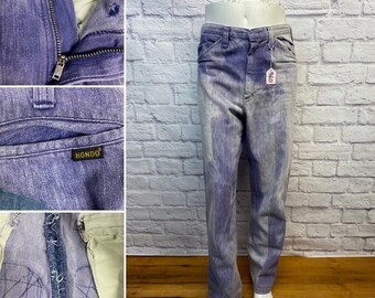 Vintage 27x27 Hondo faded denim jeans bell bottoms pants.
