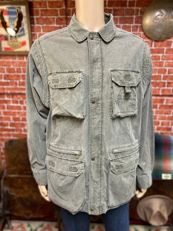Eddie Bauer chore coat sleeve detachable jacket s… - image 4