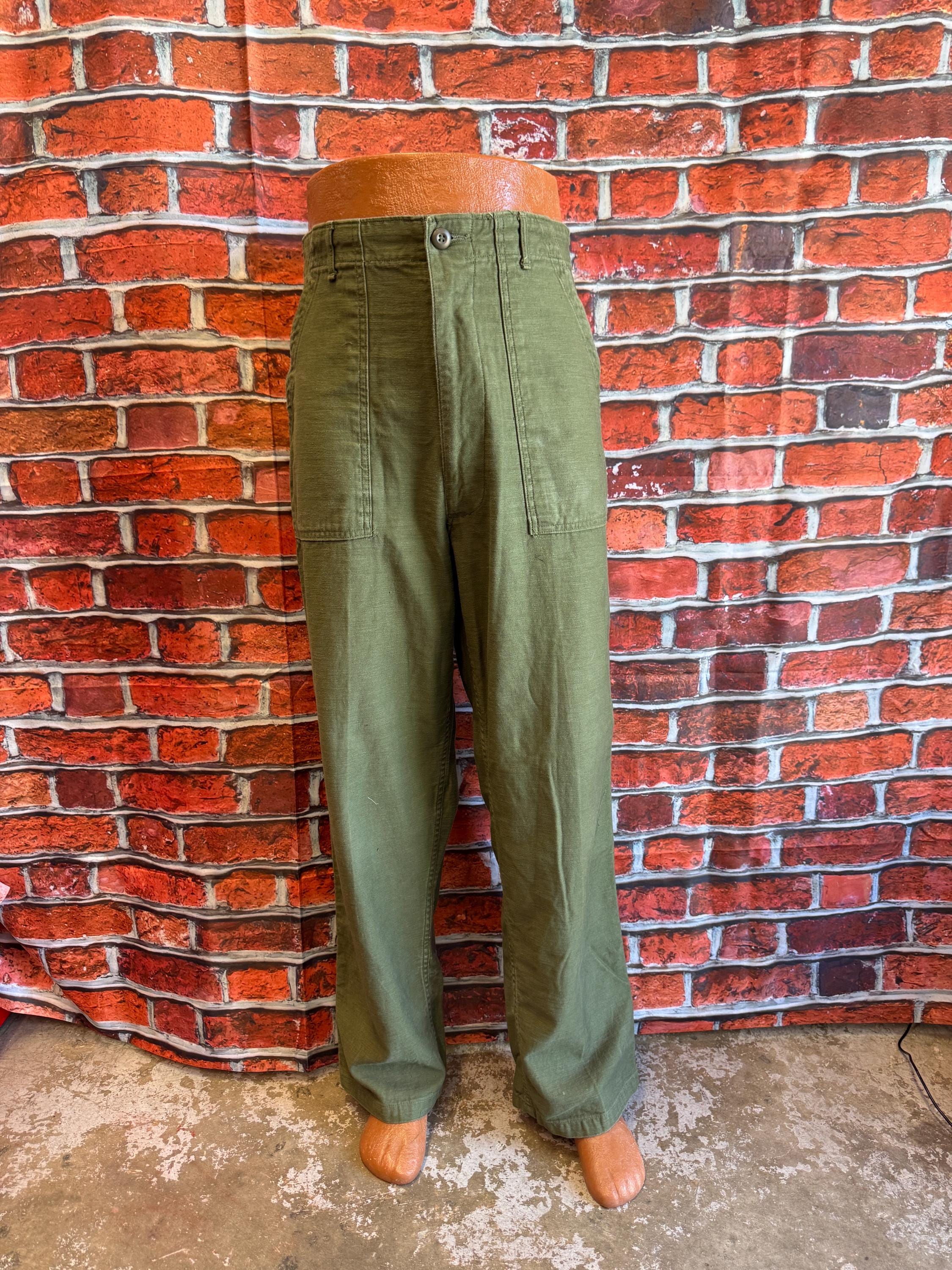 60s VINTAGE US ARMY MILITARY TROUSERS 古着 60's Us Army Fatigue Pants - Etsy