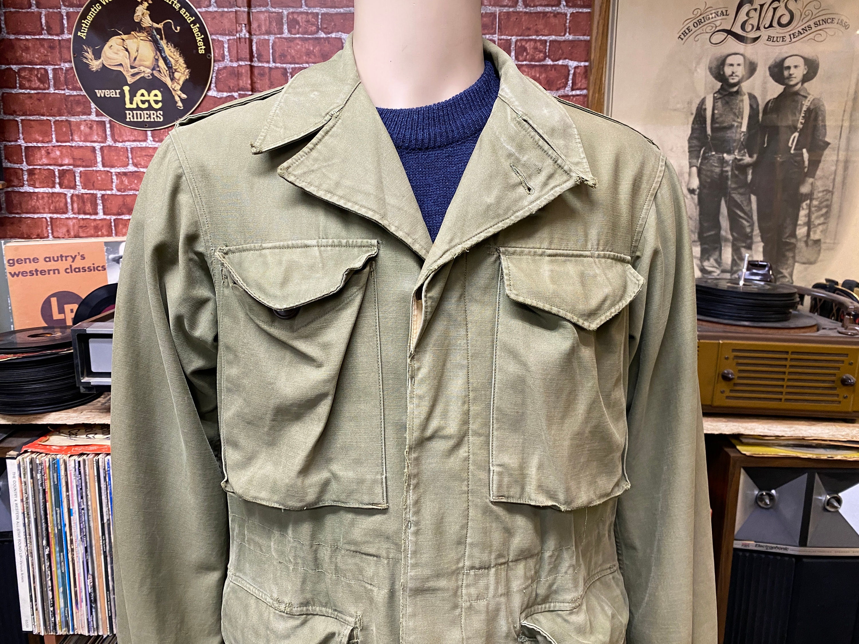 40s usarmy m43 field jacket-