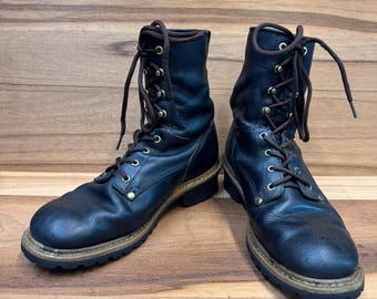 Vintage Kenneth Cole Reaction Mens Black Leather Lace up  display picture 3