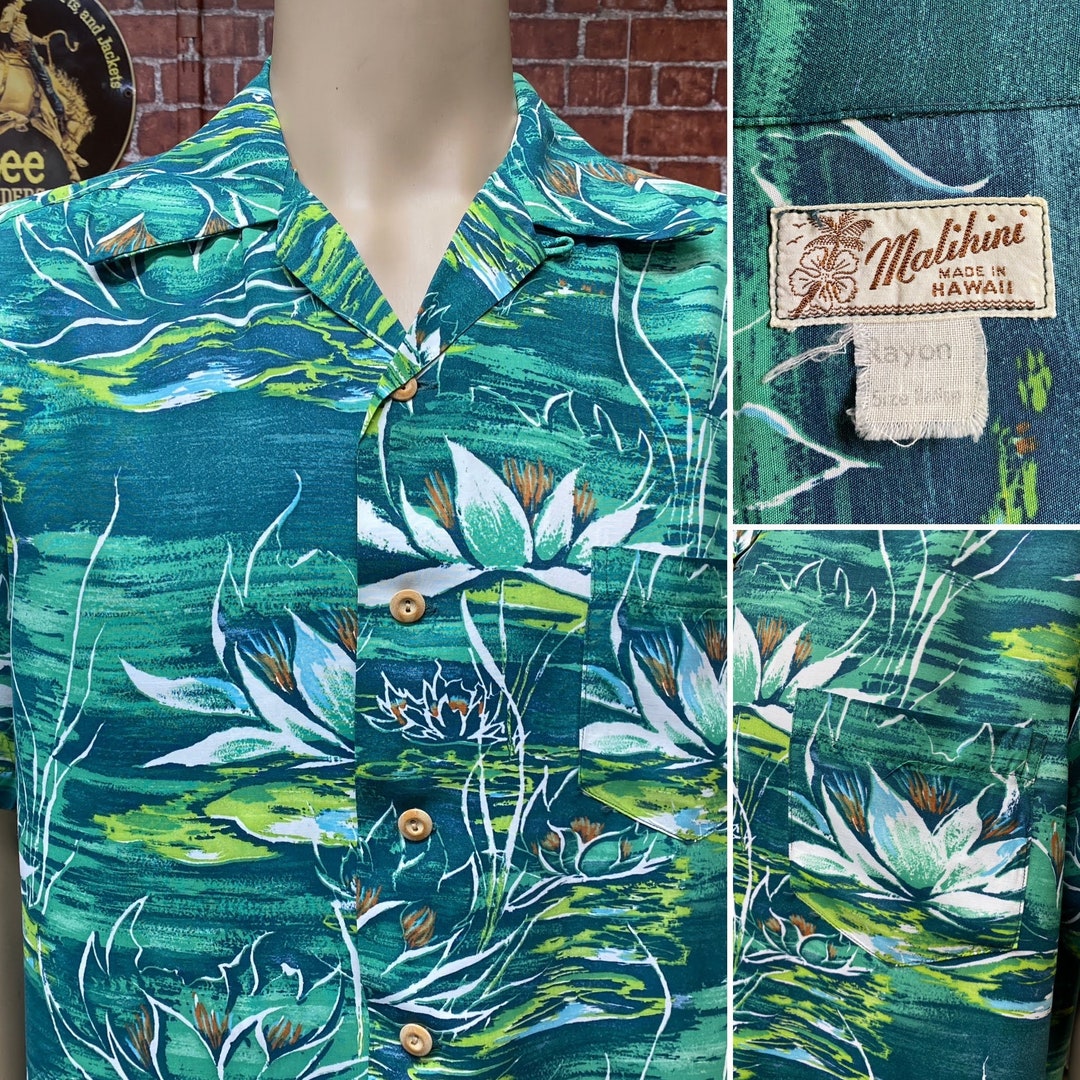 50s ビンテージ　Malihini アロハ　vintage 50s ビンテージ Malihini アロハ vintage 50s ビンテージ