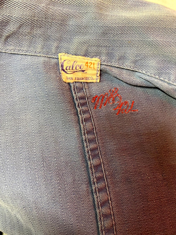 50's 60's K.W.B. MFG CO. Calco San Francisco blue… - image 8