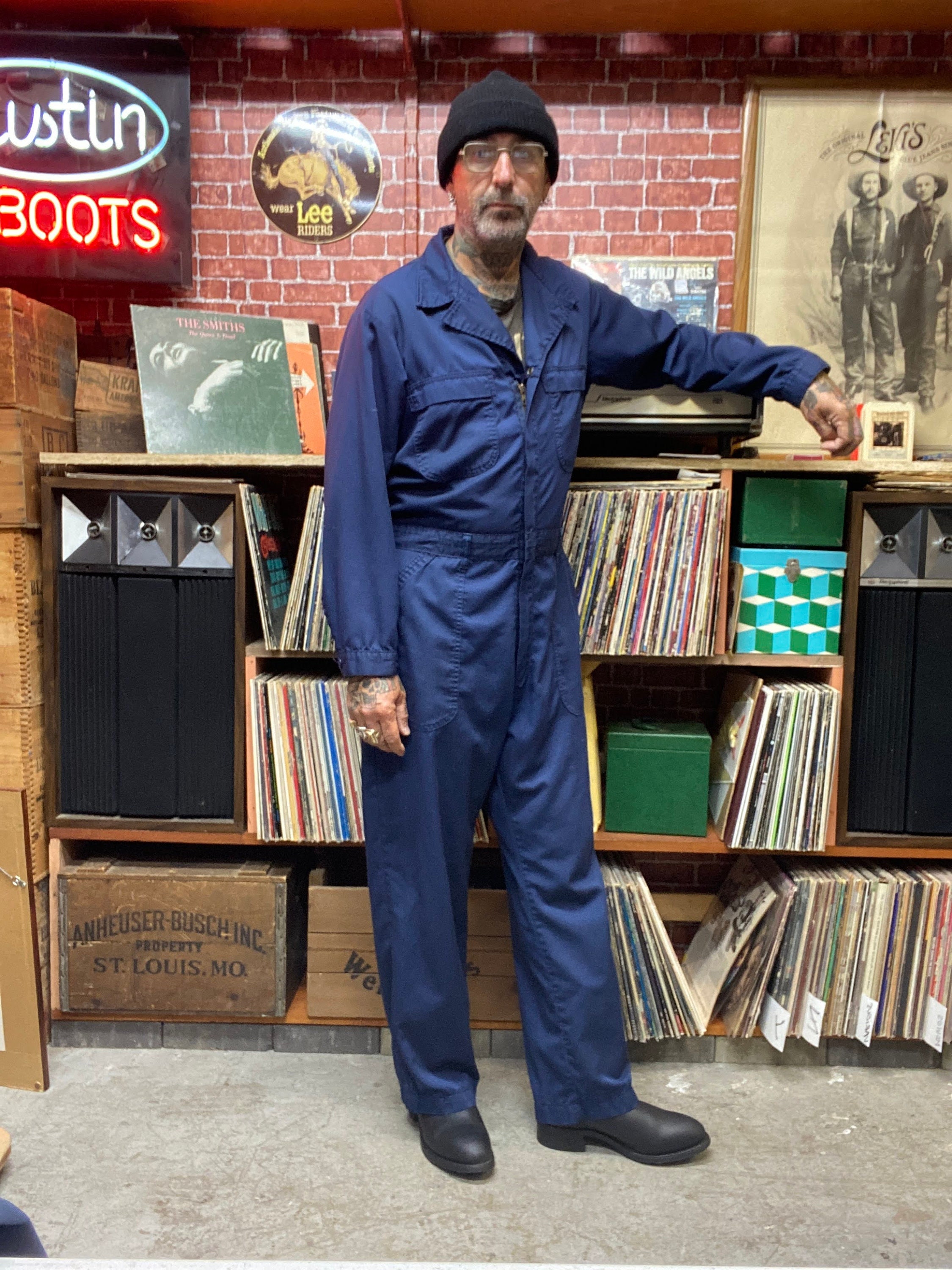 ロンパース・カバーオール House on the Hill Jumpsuit navy 80 ロンパース・カバーオール house on the hill Jumpsuit(tile