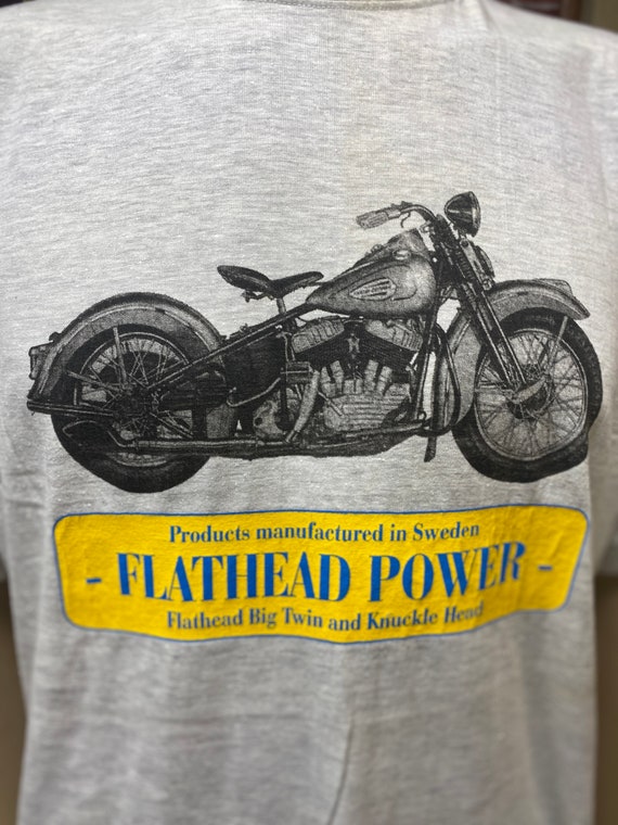 90's Flathead Power Harley Davidson Sweden Shop gr