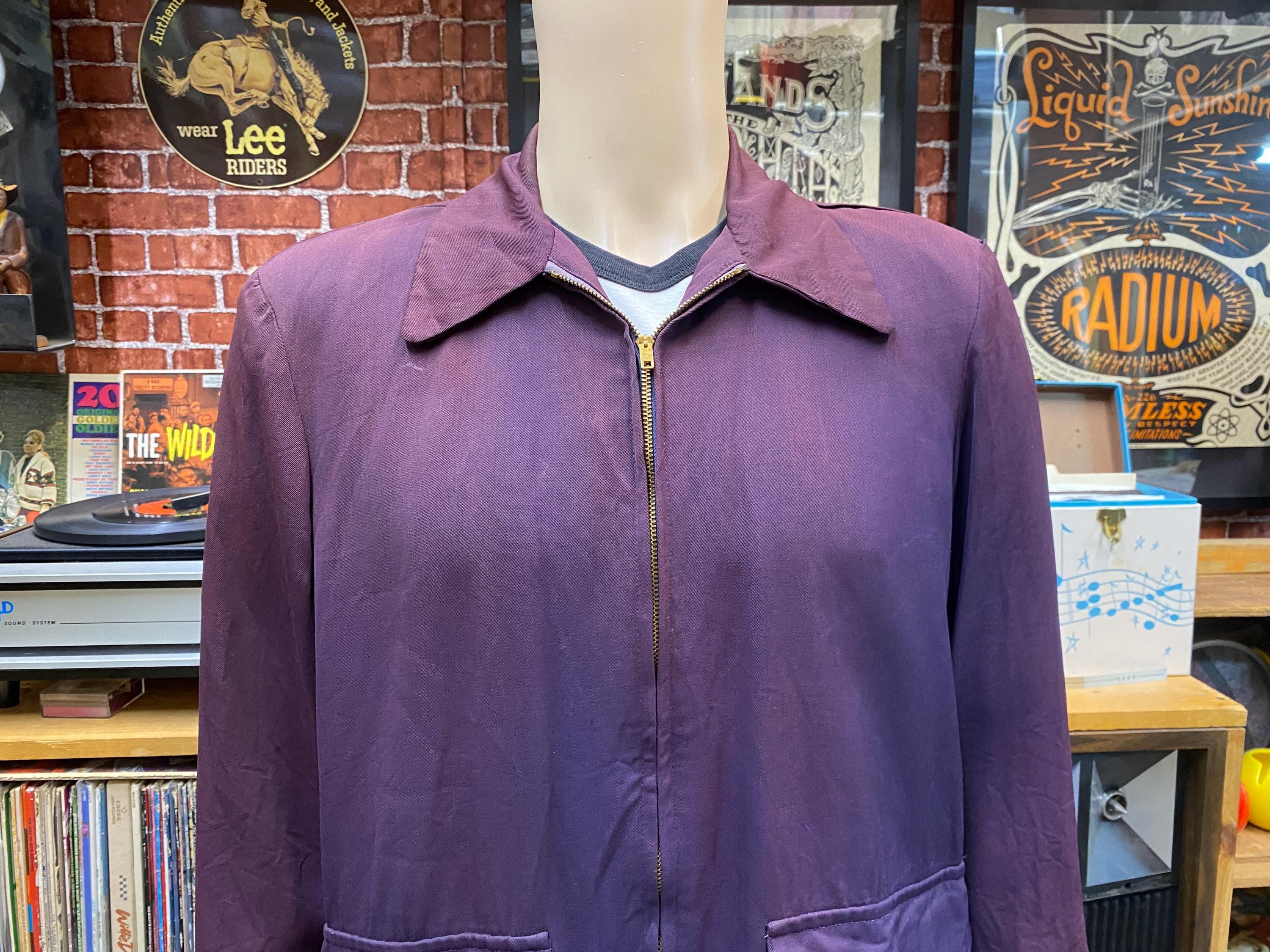 50s Gabardine Shirt - Etsy 50s Gabardine Shirt - Etsy