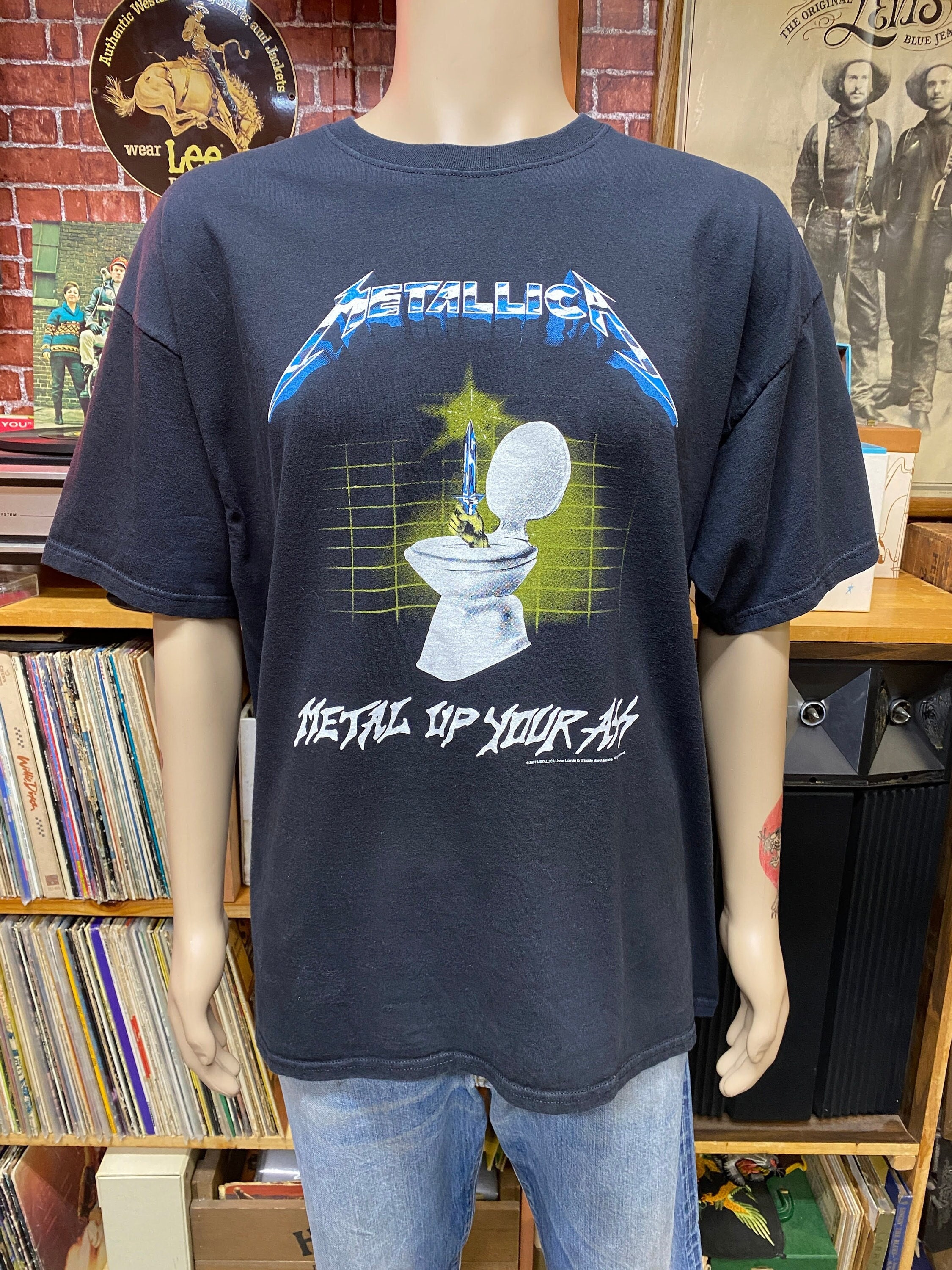 Metallica Ride the Lightning Tour Tee - Lansky Bros.