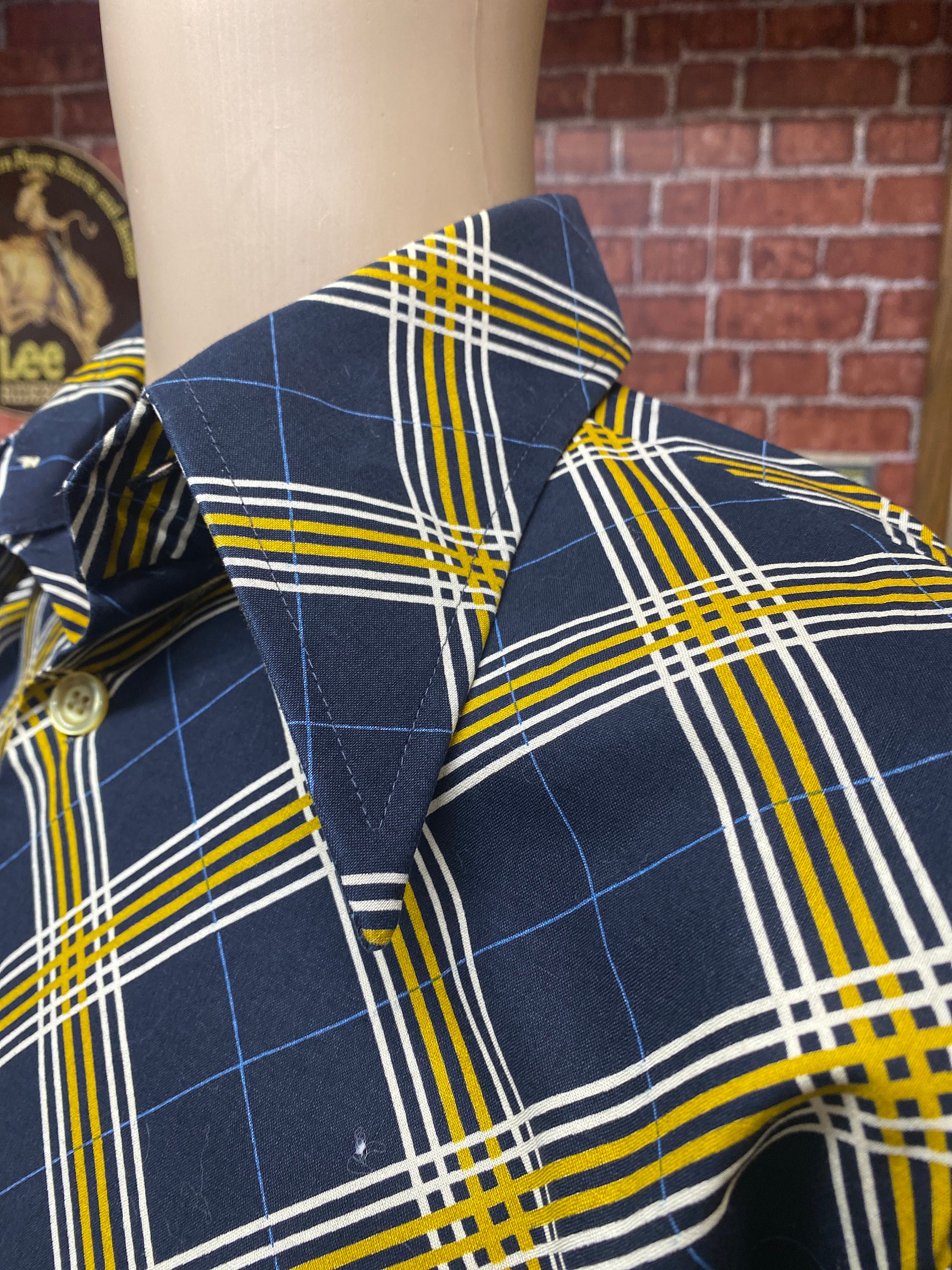 60s 70s melka Corduroy shirt