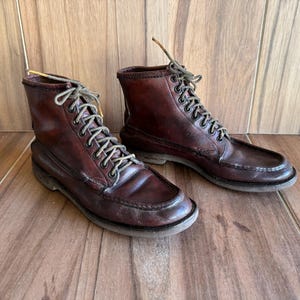 W.C. Russell モカシンブーツ ヴィンテージ size9 Russell Moccasin Boots - Etsy