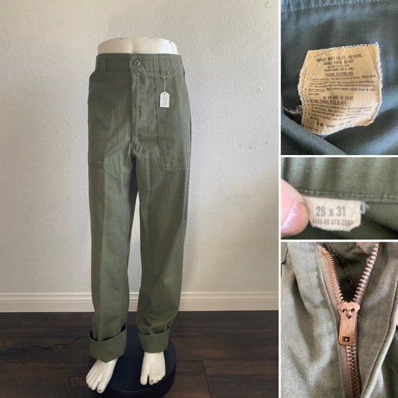 OG-507 Size 26x30 U.S. Army Fatigue Utility Field Combat Men's