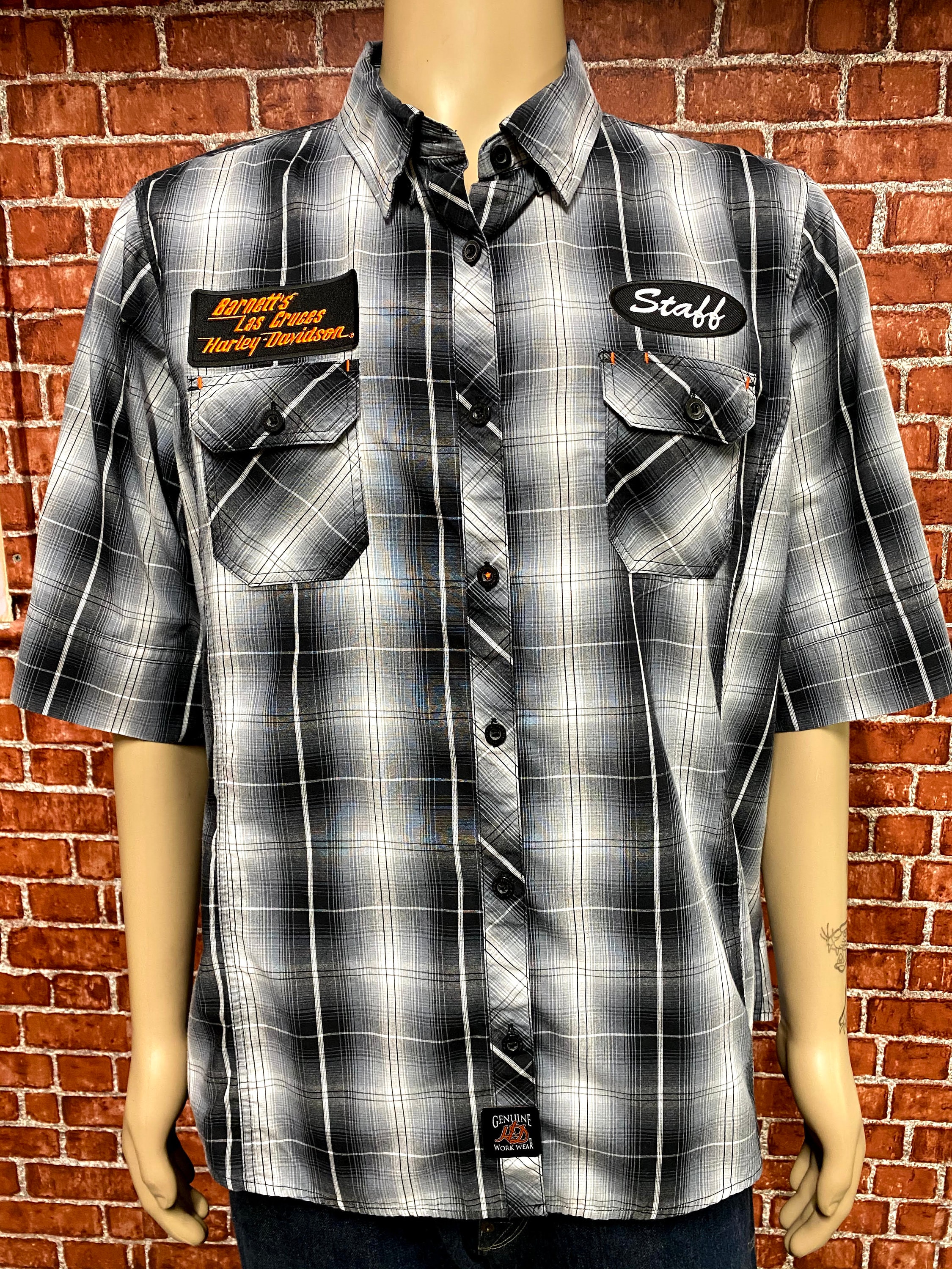 Harley Davidson Dealer Barnett's Las Cruces, New Mexico Plaid