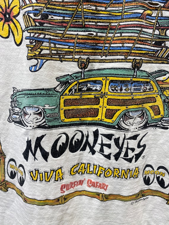 90's Moon Eyes Viva California Surfin' Safari dis… - image 8