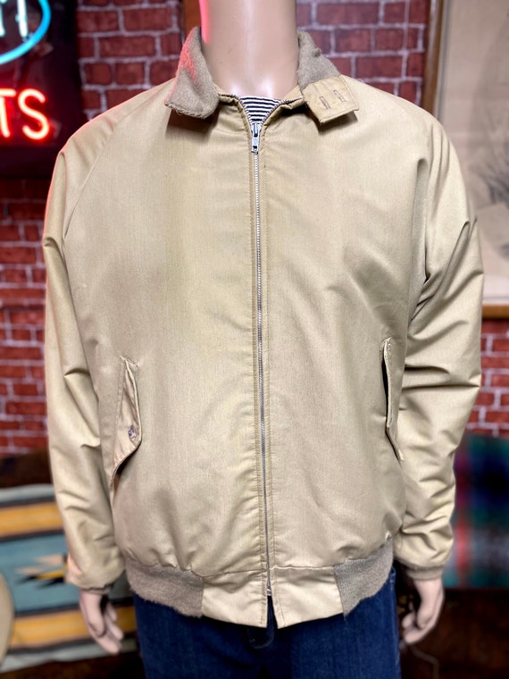 70's Sears Outerwear Harrington jacket beige color si… - Gem 70's Sears Outerwear Harrington jacket beige color si… - Gem