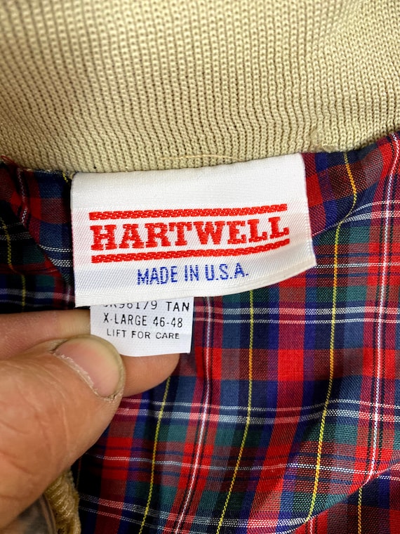 90's Deadstock Hartwell Harrington brown corduroy… - image 10