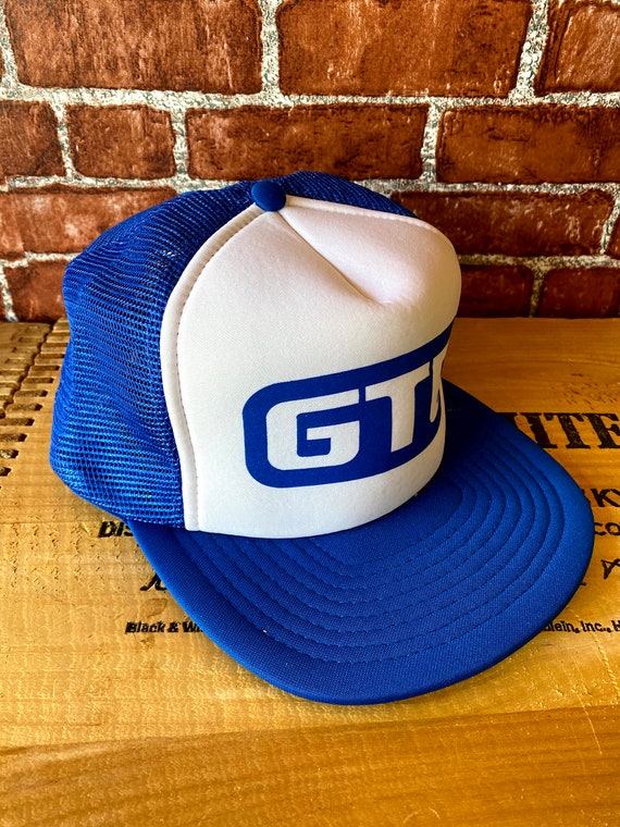 GTE blue mesh trucker hat snapback one size fits … - image 2