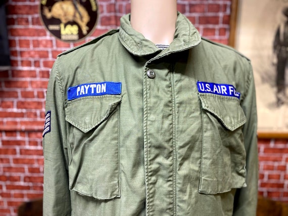 70's M-65 US Air Force Field Jacket Cold Weather Fatigue - Etsy