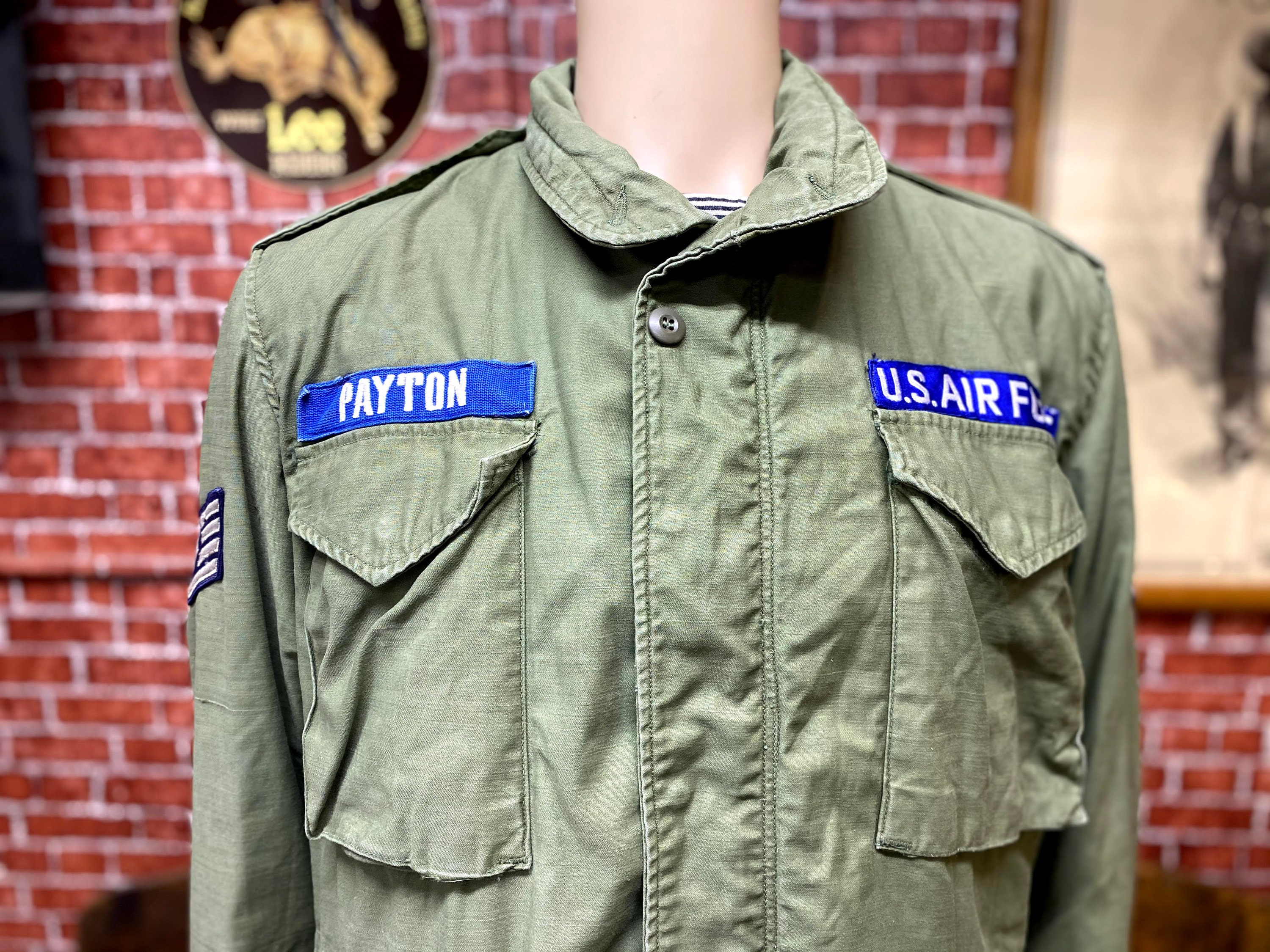 Vintage Air Force Fatigue Jacket - Etsy Vintage Air Force Fatigue Jacket - Etsy