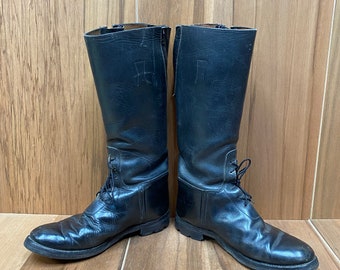 90’s FRYE Engineer Zip Boots Vintage 90s 00s Frye Motorcycle Boots Harness Engineer