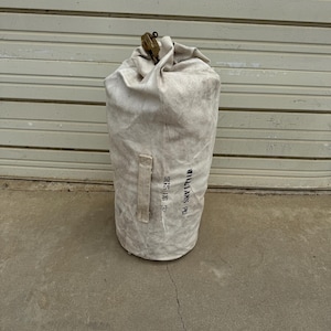 Vintage Navy Sea Bag - Etsy