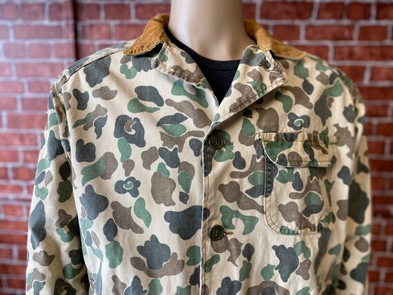 Large Camo Canvas Hunting Jacket - Etsy