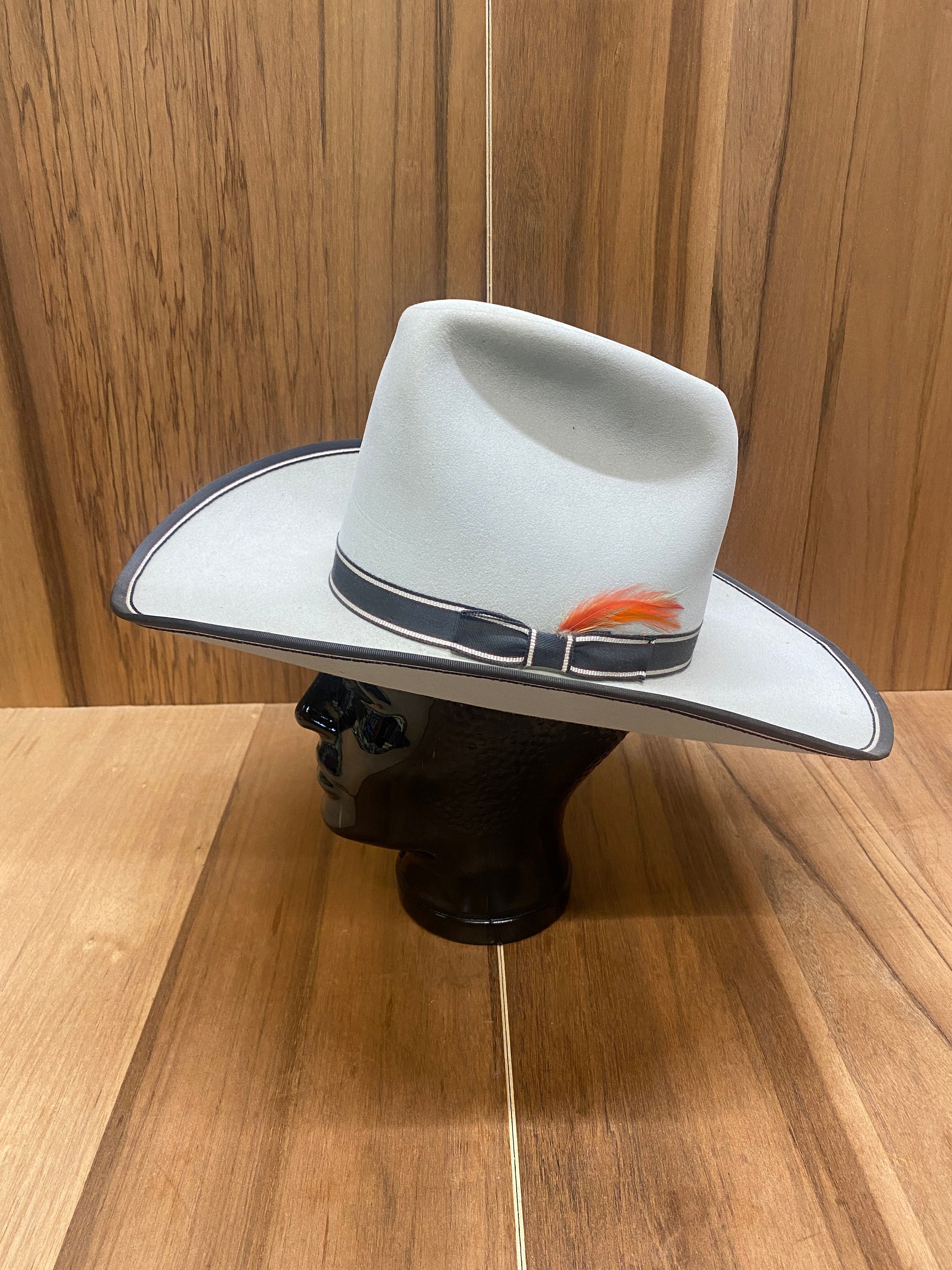 Vintage Stetson Western Felt Hat - Etsy
