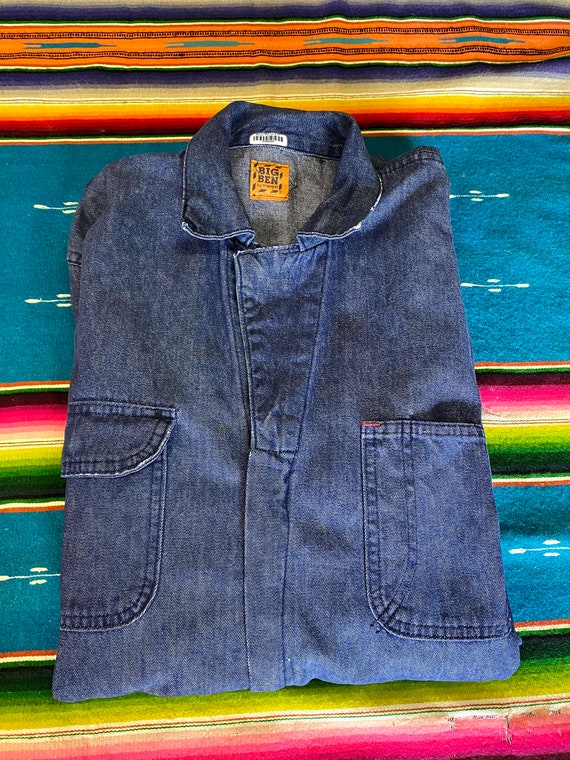 Vintage unisex Big Ben Wrangler denim utility gara