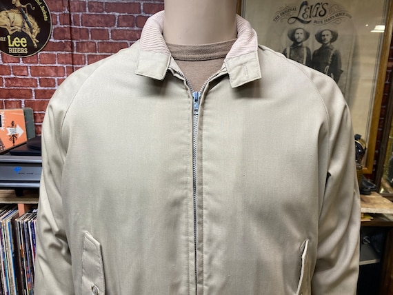 70's John Blair Warren Penna. light brown Harrington style - Etsy 日本