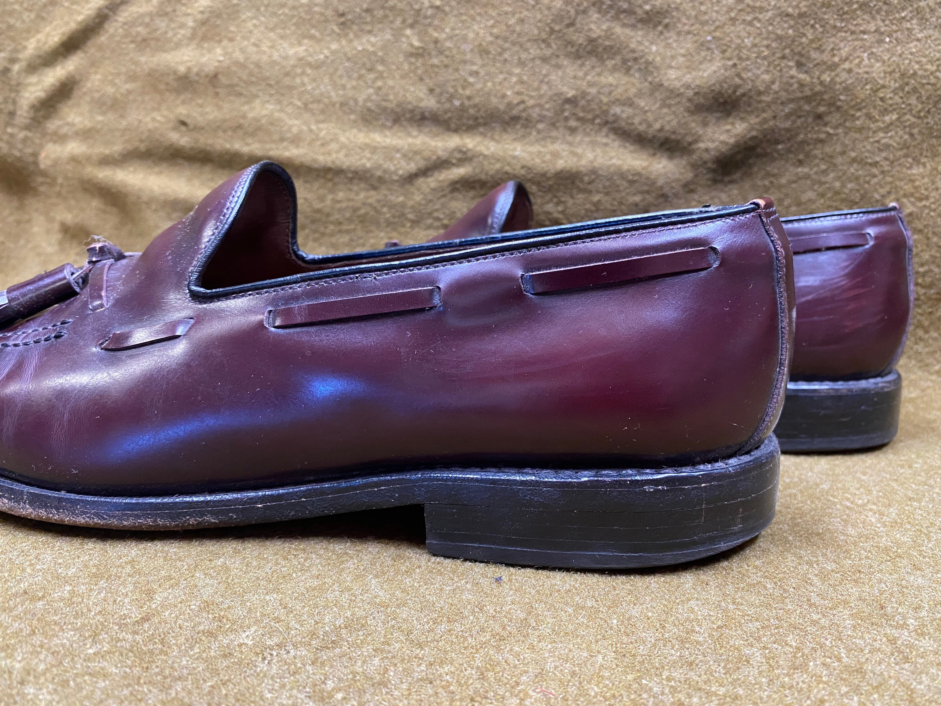 Allen Edmonds Grayson Tassel Penny Loafers Shoes Style #8297 