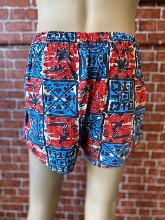 60's Highland Swimwear swim shorts trunks fisherm… - image 7