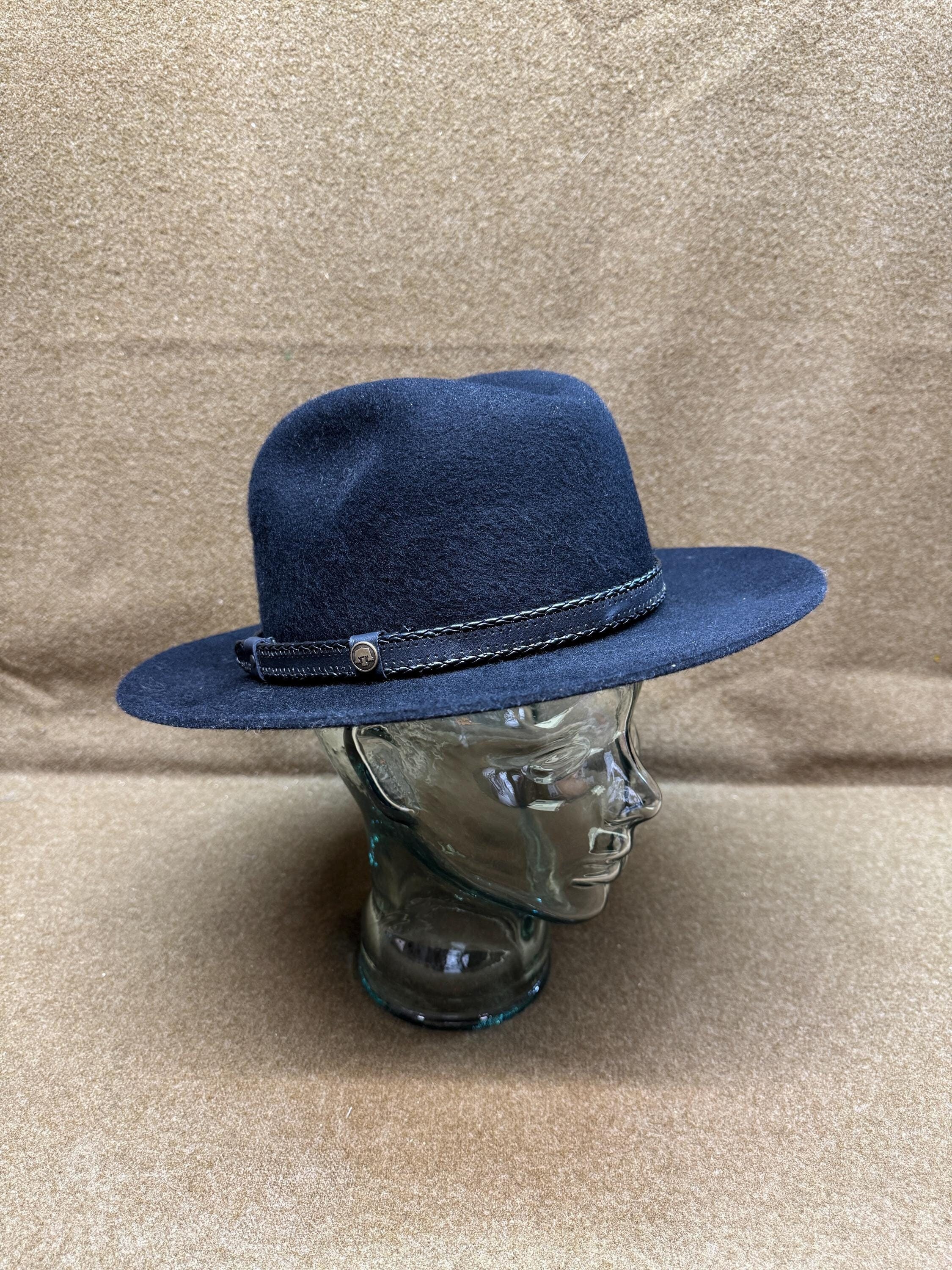 Goorin Bros. Black Open Road Cowboy Western Rodeo Hat Size 