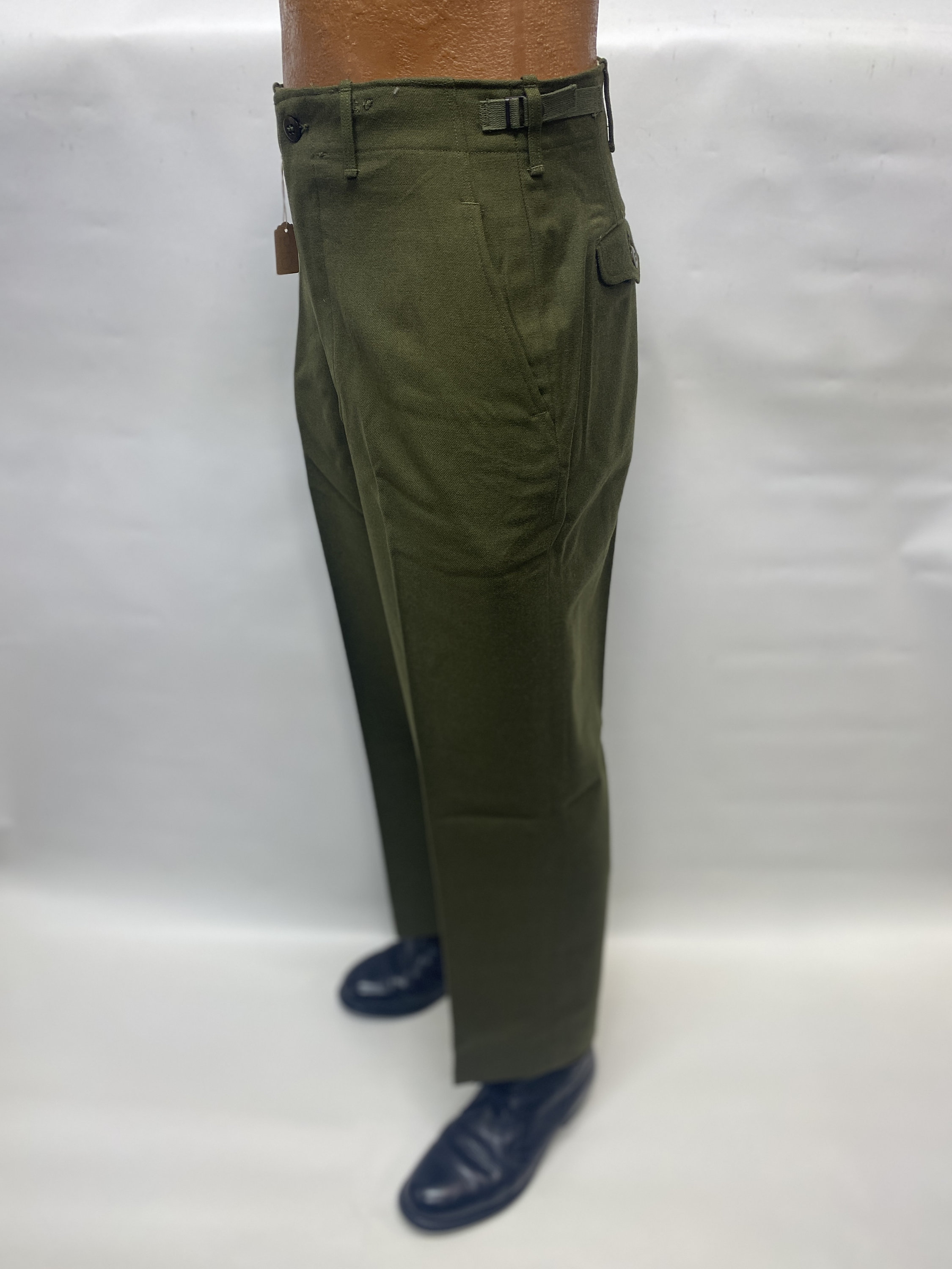 NOS M-51 Korean War US Army Men's Field Wool Olive Green
