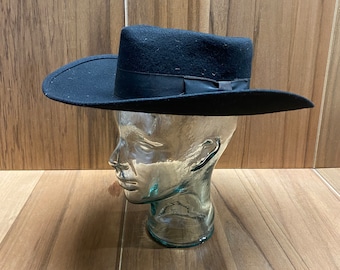 1950s Stetson One Hundred, 100X Beaver Cowboy Hat, Shudde Bros
