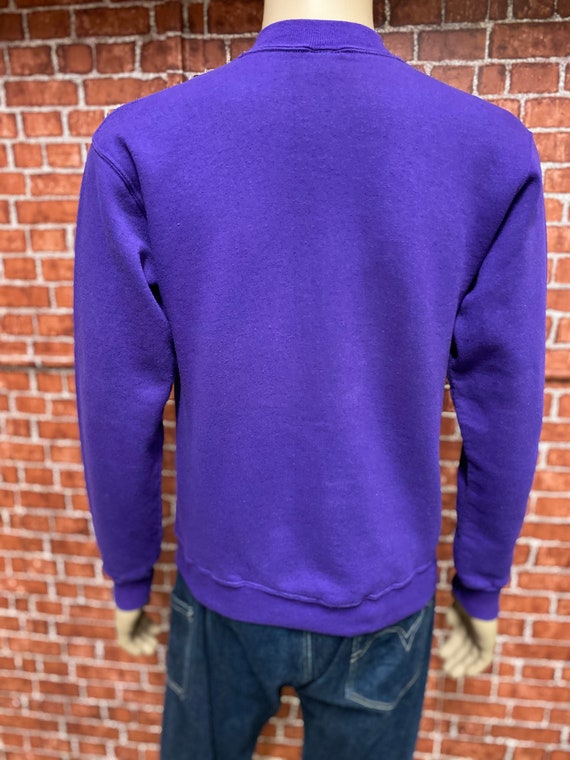 80's Russell Sportswear unisex purple sweatshirt blan… Gem