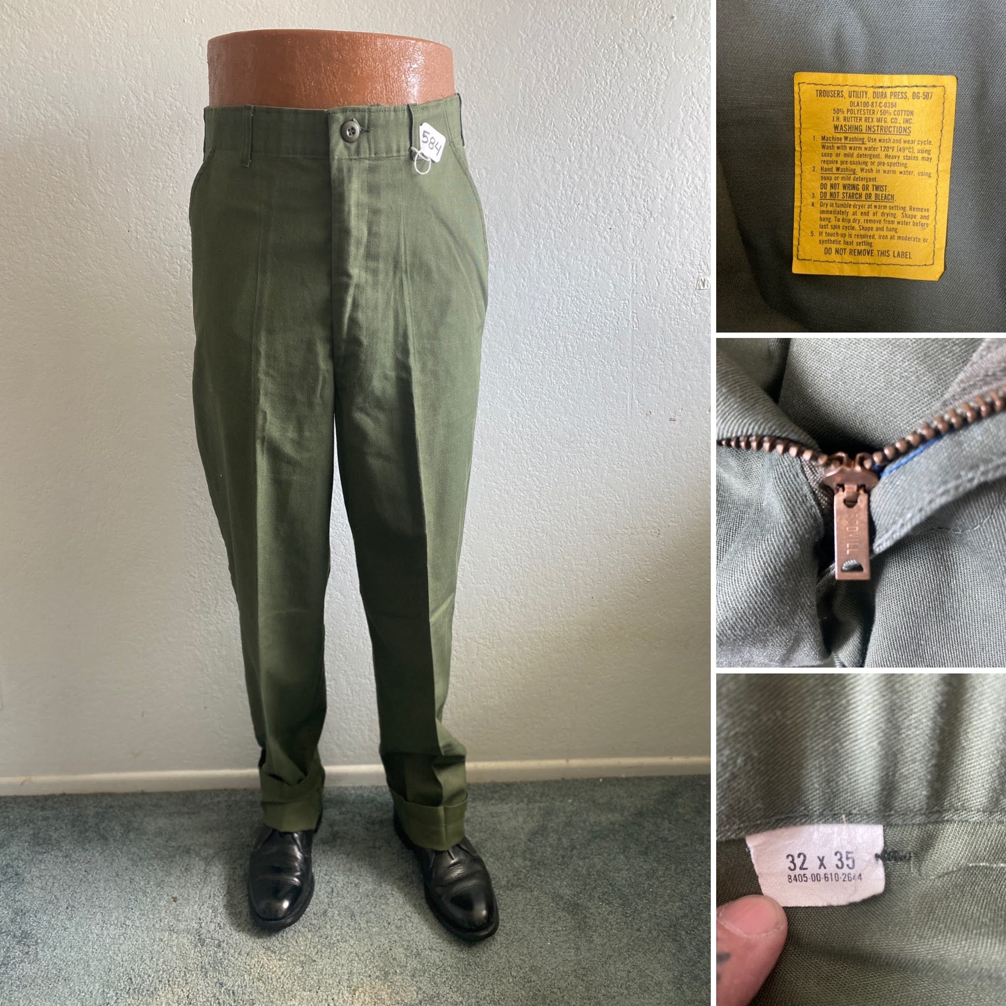 70s OG-107 Military Pants 28 x 31 – EPILOGUE