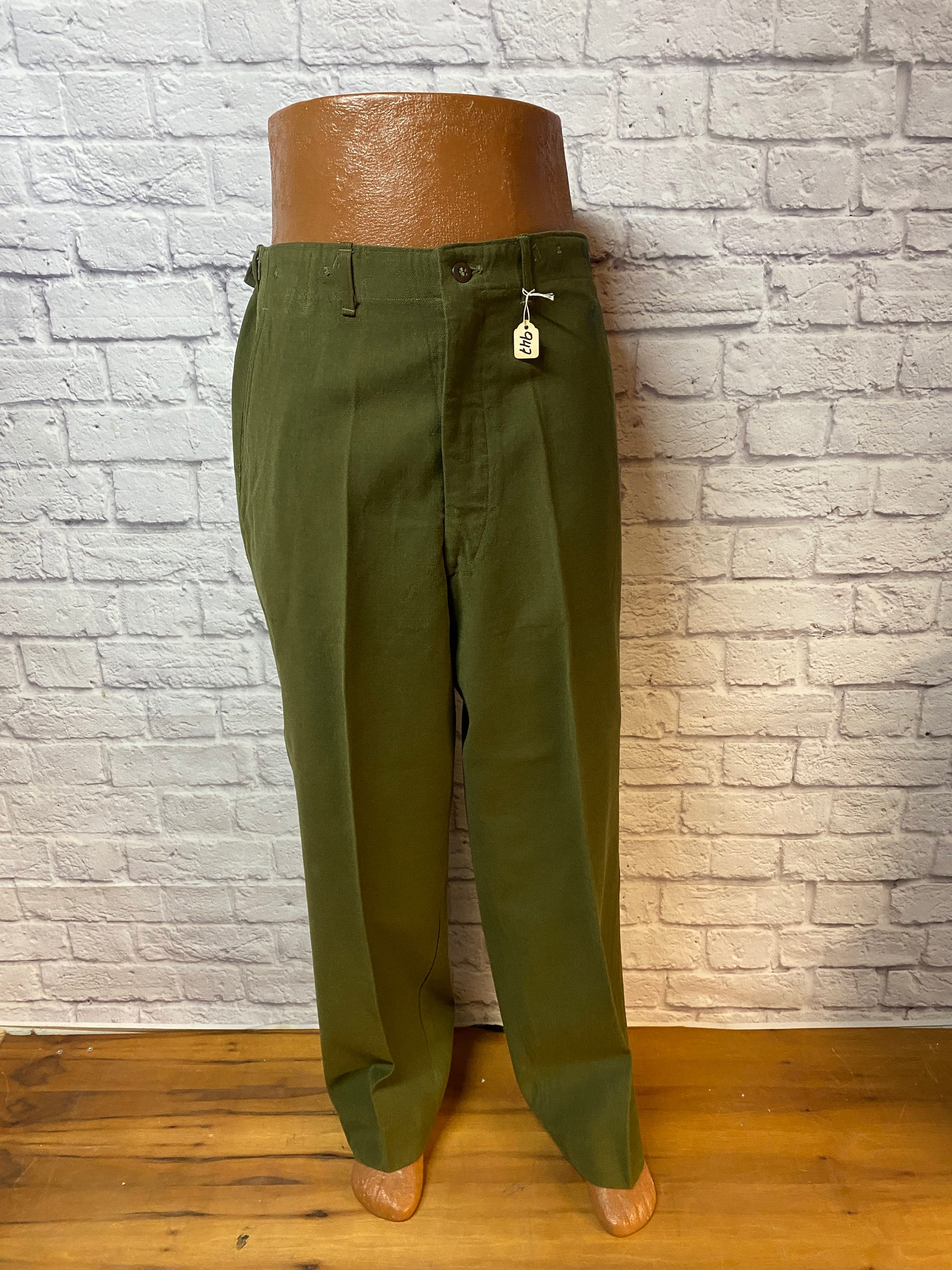 NOS M-51 Korean War US Army Men's Field Wool Olive Green NOS M-51 Korean War US Army Men's Field Wool Olive Green