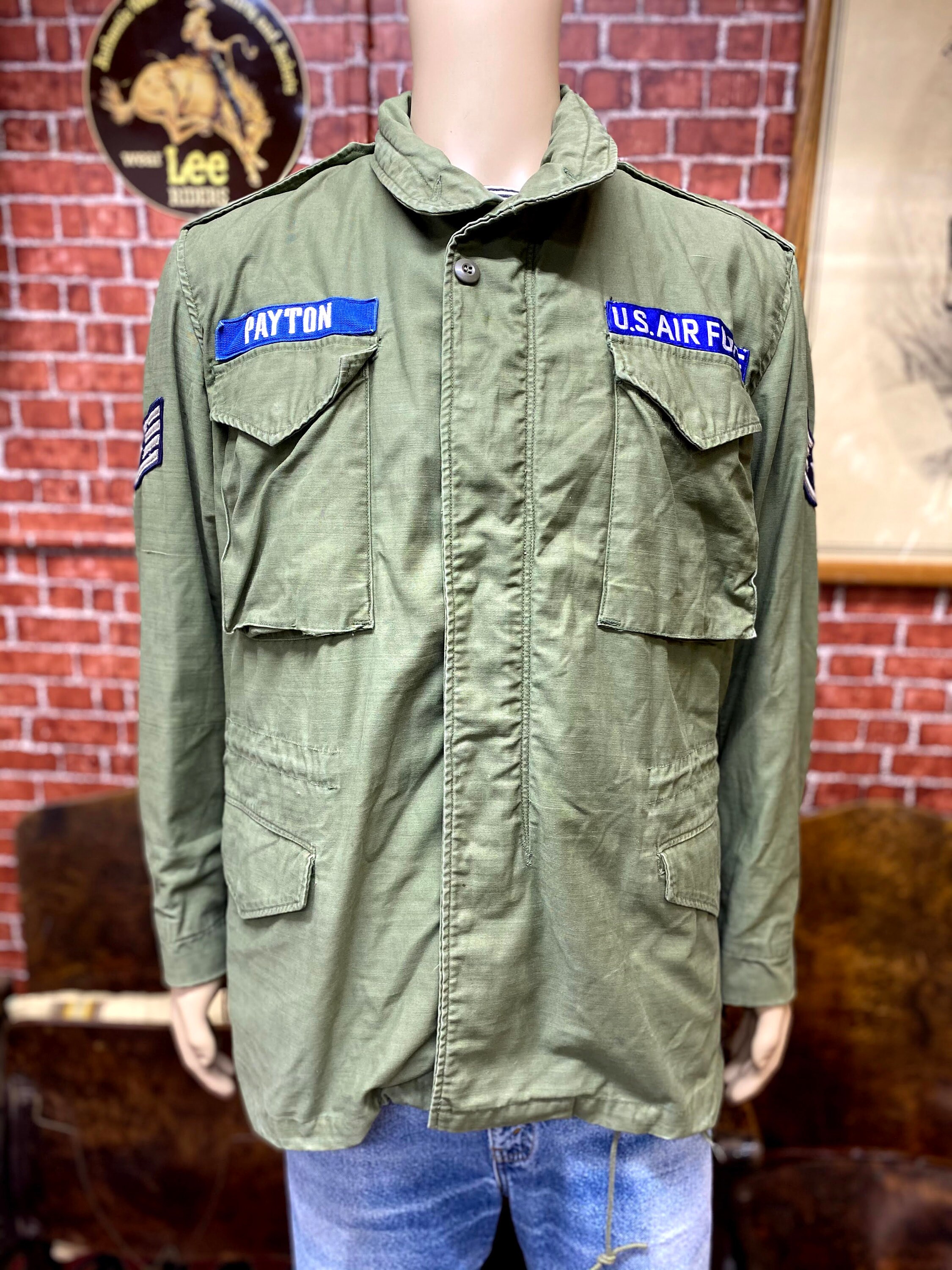 US AIR FORCE ミリタリージャケット Sサイズ　m65 70's M-65 U.S. Air Force field jacket cold weather fatigue