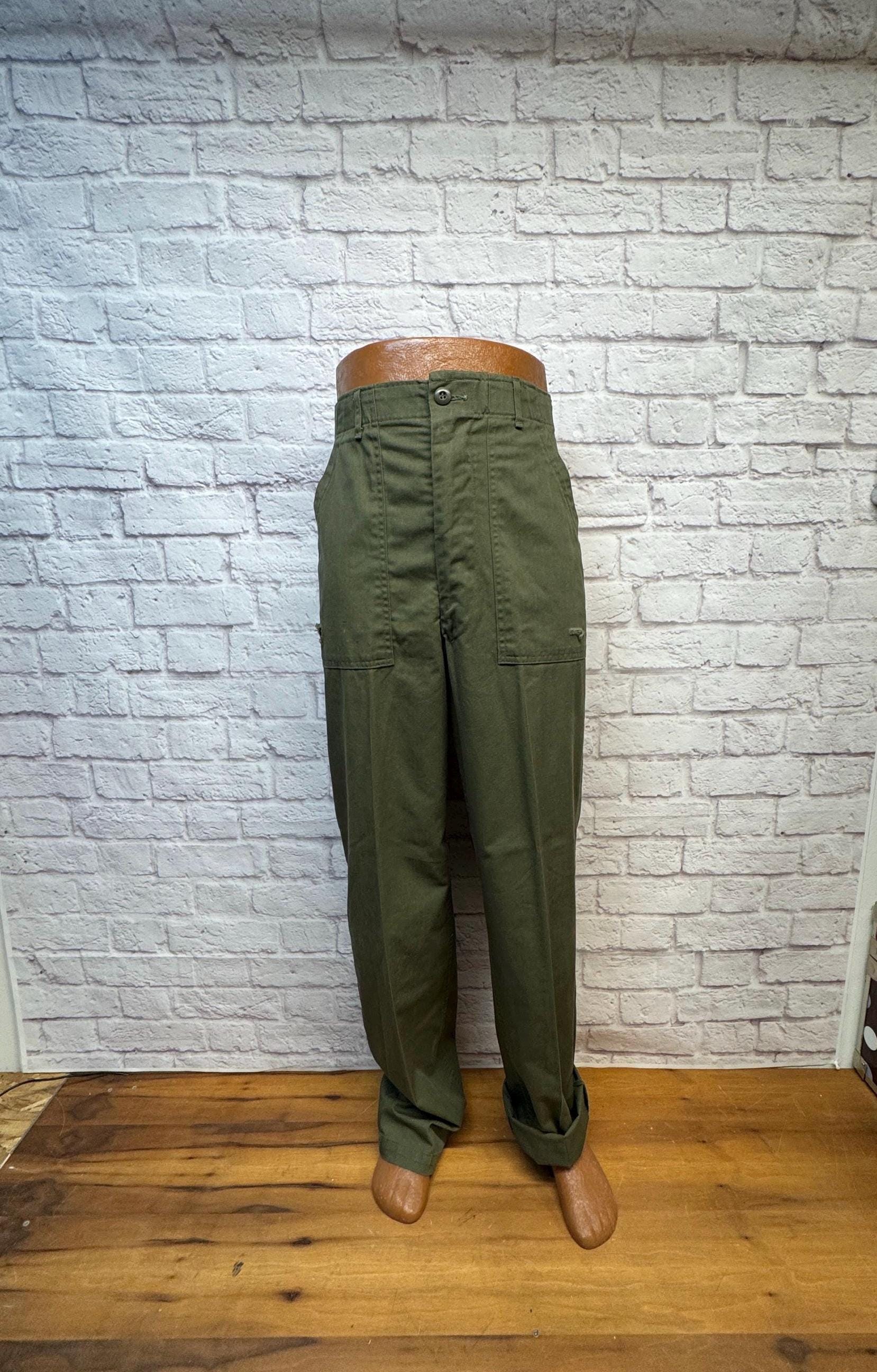 Vintage Us Army Fatigue Pants - Etsy