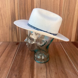 Vtg Smithbilt Hats cowboy western rodeo rancher hat size 6 7/8 made in Canada.