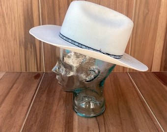 1950s Stetson Royal De Luxe the Open Road Fedora Hat - Size 7 1/8 1950s Stetson Royal De Luxe the Open Road Fedora Hat - Size 7 1/8